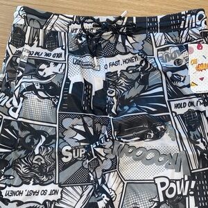 New‎ Men’s Comic Print Shorts